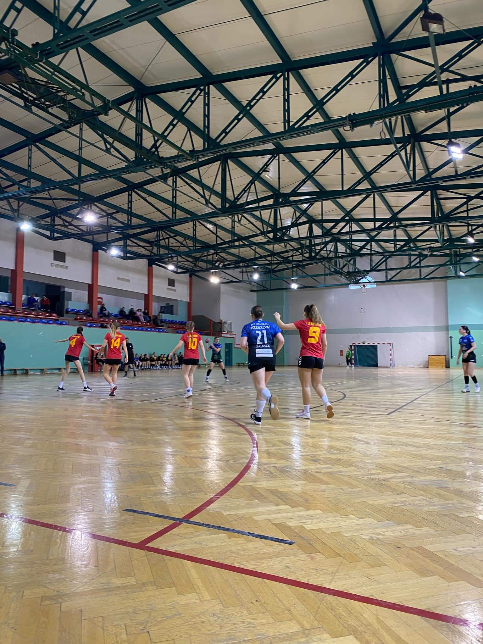 Zwycięstwo Zespołu Szkół Sportowych w Rzeszowie w Wojewódzkiej Licealiadzie piłki manualnej dziewcząt
